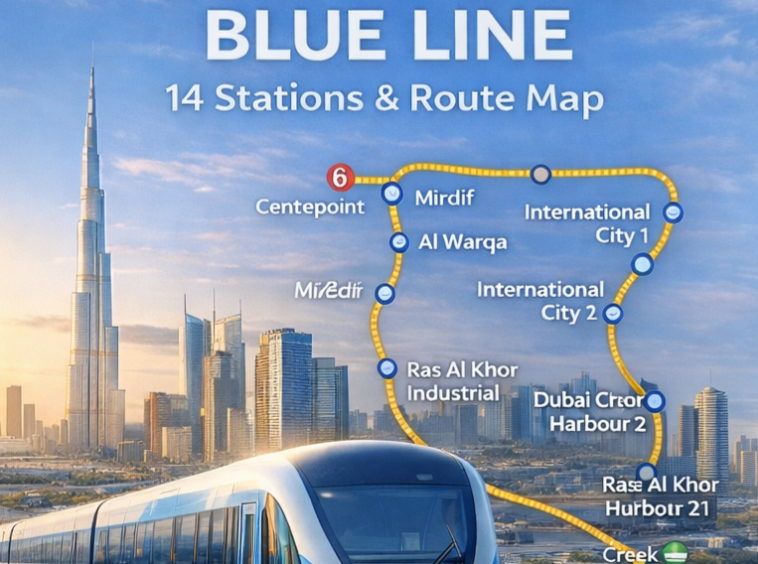 Dubai Metro Blue Line