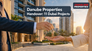 Danube Properties handover represented by new Dubai residential towers and apartment keys