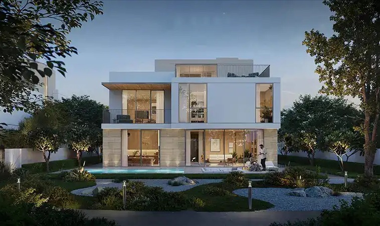 Contemporary villa with private pool at Avelia at The Valley Dubai