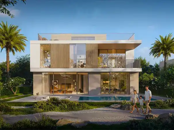 Contemporary villa with private pool at Avelia at The Valley Dubai