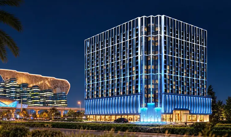 Binghatti Starfall residential development in Al Jaddaf Dubai