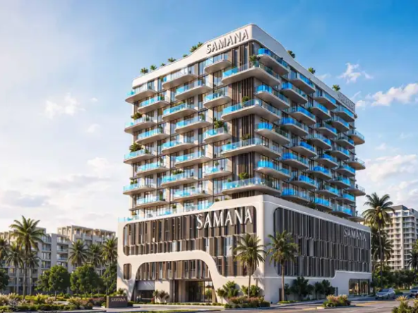 Samana Portside apartment development in Downtown Jebel Ali Dubai