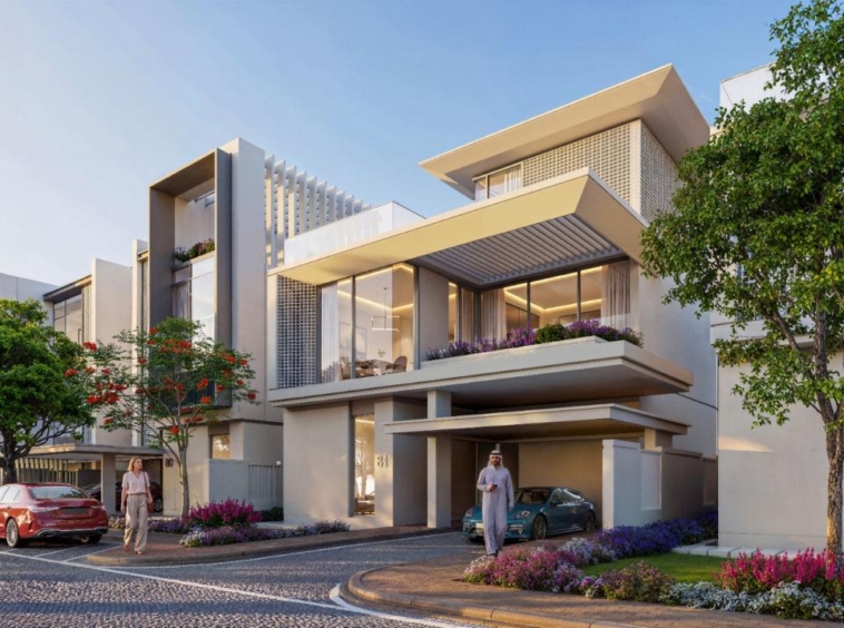 Luxury corner villa at Azizi Florence villa community Sharjah